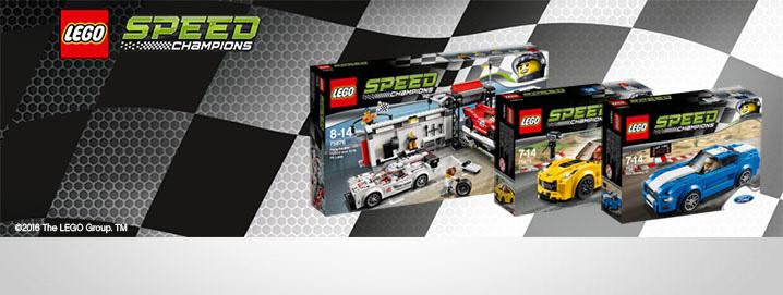 . LEGO® Speed Champions
jetzt NEU!